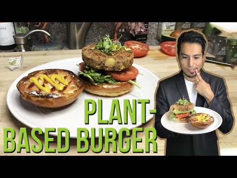 Plant Based VEGAN Burger Easy Recipe | Vegan Recipes