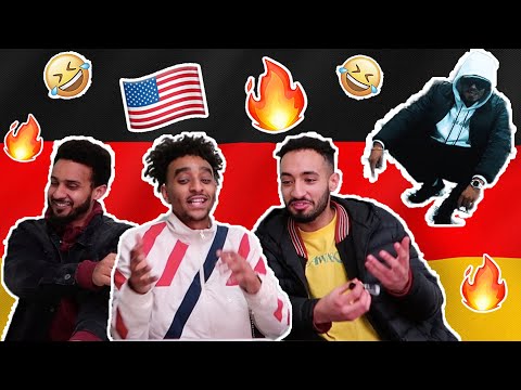 AMERICANS REACTION TO GERMAN MUSIC - JOKER BRA - AMEX BLACK (produced by Beatzarre & Djorkaeff)