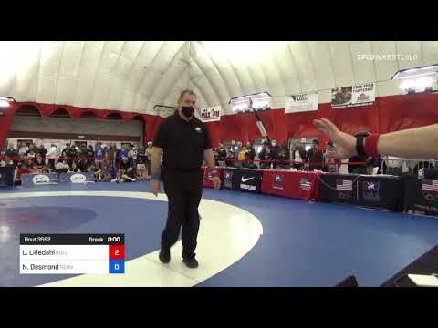 48 Kg Rr Rnd 2 - Luke Lilledahl, BullTrained Wrestling Vs Nathan Desmond, Pennsylvania