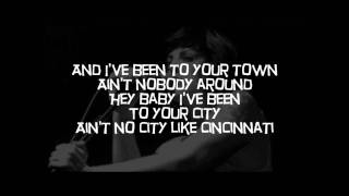 The Distillers - Cincinnati -  Lyrics on screen