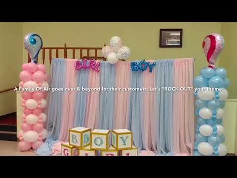 Promotional video thumbnail 3 for A Family Of'Air Balloon Decoration S