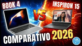 Samsung GALAXY BOOK 4 vs Dell Inspiron 15: Qual é o MELHOR NOTEBOOK Custo-Benefício 2026?