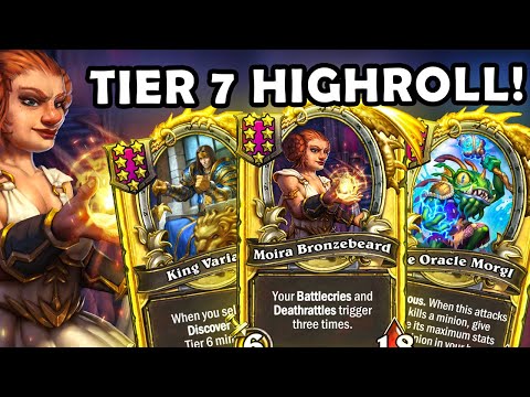 Golden Moira Bronzebeard, Tide Oracle Morgle And MANY MORE! | Hearthstone Battlegrounds
