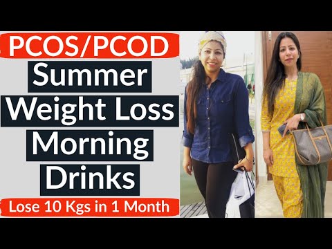 PCOS/PCOD Morning Weight Loss Drinks for Summer | Fat Cutter Drink | Lose Weight Fast with PCOS/PCOD Video