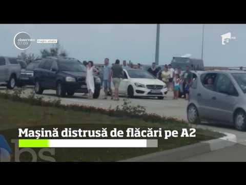 Au fost zeci de minute de panică pe drumul dinspre mare