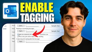 How to Enable @ Tagging in Outlook (Tutorial 2026)