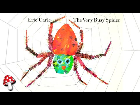 🕷️Animated The Very Busy Spider  (Read Aloud Books for Children) | Eric Carle  Miss Jill
