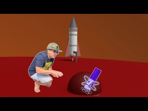 ENCONTREI UMA CANETA SECRETA PERDIDA EM MARTE!!! - Roblox Find The Markers