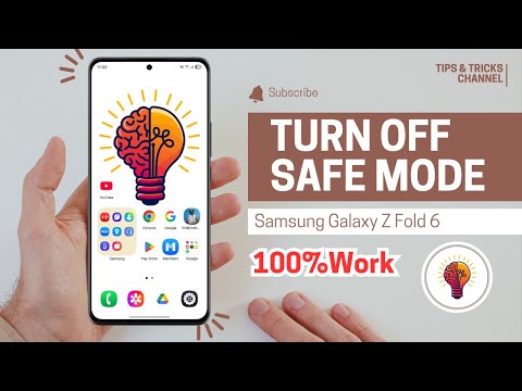 How to Turn Off Safe Mode Without Power Button on Samsung Galaxy Z Fold 6 - Easy Guide 2025!