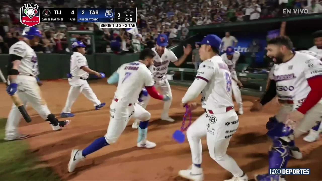 HOME RUN Jasson Atondo | Toros de Tijuana 4-2 Olmecas de Tabasco | Serie del Rey, J5 | LMB 2026