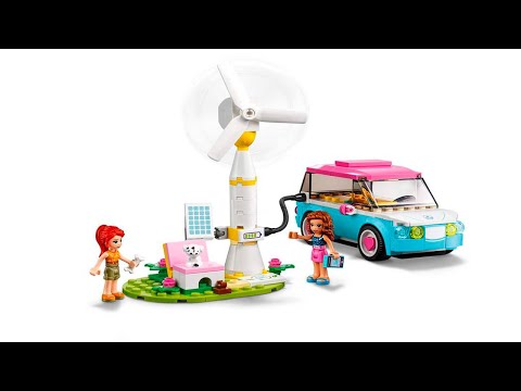 ИНСТРУКЦИЯ Lego friends Электромобиль Оливии