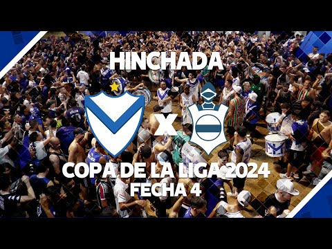 "HINCHADA | Velez 3 Vs Gimnasia LP 1 | Copa de la Liga 2024 | Fecha 04" Barra: La Pandilla de Liniers &bull; Club: Vélez Sarsfield