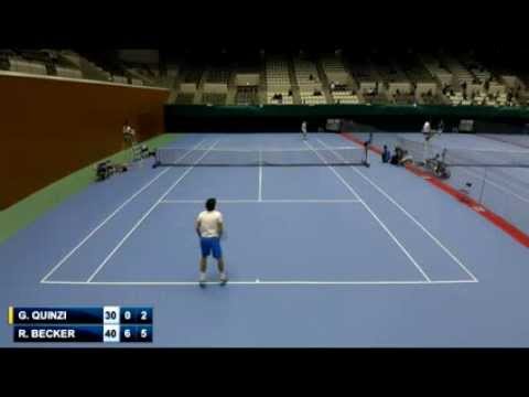 Gianluigi Quinzi --  Richard Becker (ATP Kyoto Challenger 2014) 2 set