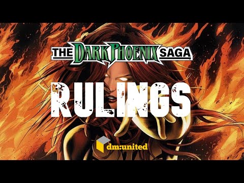 Dice Masters - Dark Phoenix Saga Rulings