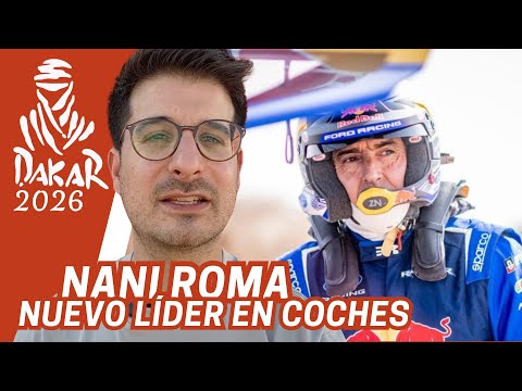NANI ROMA y SAINZ, LÍDER y 2º en el DAKAR 2026 🚗🏜️ | VUELCO en la GENERAL tras la ETAPA 9