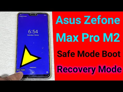 Asus Zenfone Max Pro M2 Delete Cache Data | Recovery Mode | Safe Mode
