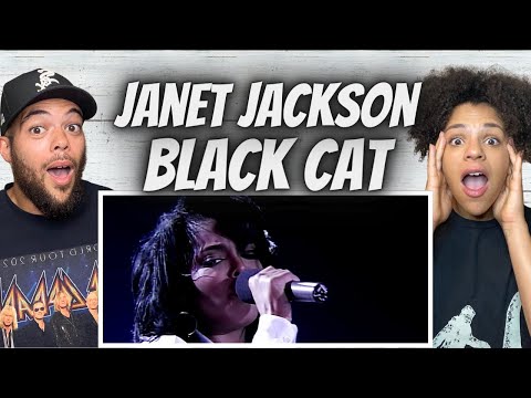 WAIT WHAT?!| FIRST TIME HEARING Janet Jackson - Black Cat REACTION