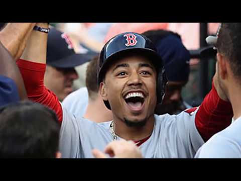 Mookie Betts rolled a perfect game at the World Series of Bowling