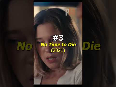 Ranking ALL Daniel Craig Bond Movies from WORST to BEST #short