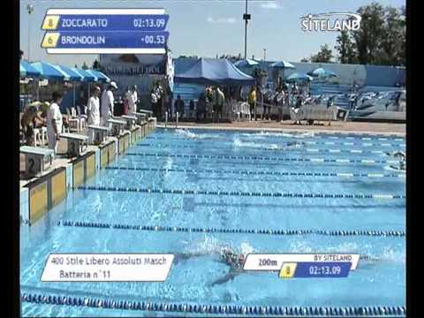 Serie 3 dei 400 Stile Libero  Assoluti Maschi Master - 13 Memorial Andrea Bettiol