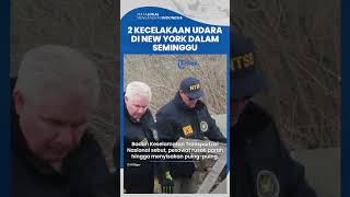 Kembali Terjadi Kecelakaan Udara di AS, Pesawat Jatuh di New York, 6 Orang Tewas