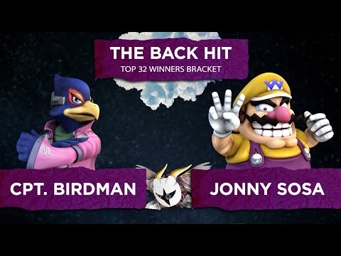The Back Hit Top 32 - Captain Birdman (Falco) vs Jonny Sosa (Wario)