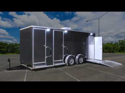 ADA +2 Station Portable Restrooms Trailer | Molokai Series