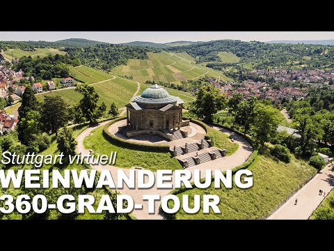 Stuttgart virtuell: Weinwanderung um den Württemberg (360-Grad-Video)