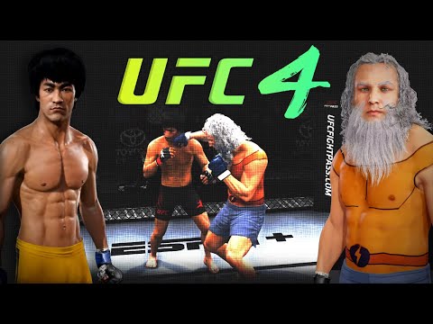 Bruce Lee vs. God Zeus (EA sports UFC 4)
