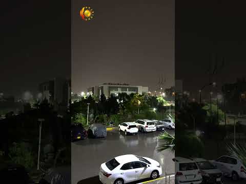 سەیری ڤیدیۆکە بکەن .. دیمه‌نی ئه‌مشه‌وی بارانبارینی بەلێزمە له‌ شاری هه‌ولێر  #kurdistantv #tv #news
