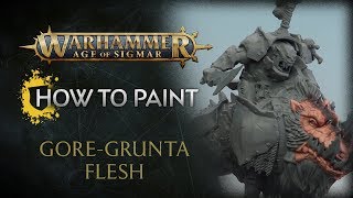 How to Paint: Gore-grunta Flesh