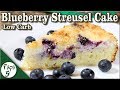 Blueberry Streusel Cake – Low Carb Keto Dessert Recipe