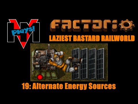 HMV Plays Factorio 0.15 - 19: Alternate Energy Sources