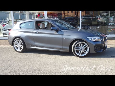 BMW 120I M. Sport 3dr. Mineral Grey metallic.Umesh Samani Specialist Cars Stoke on Trent.