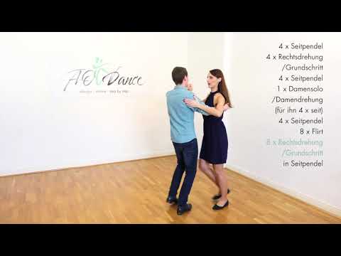 4. Abfolge/Figurenkombination Wiener Walzer - Beispielchoreographie 4 (z.B.Hochzeitstanz) ohne Musik