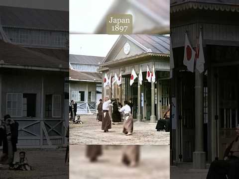 Real Samurai Training in 1897 Japan ⚔️🇯🇵