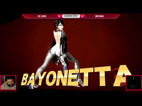 VS weekly 03/22/18 -  Winners Qtrs - MVD ( Bayonetta ) vs. 8Bitman ( R.O.B. & Diddy ) - Smash 4