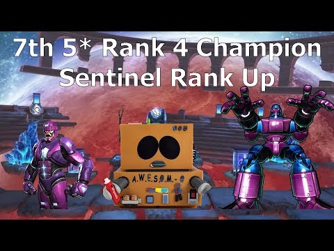 7th 5* Rank 4 Champion - Sentinel Rank Up