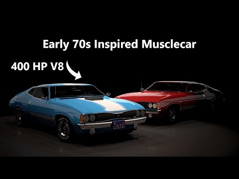 Designing a Detailed V8 Musclecar| Automation |