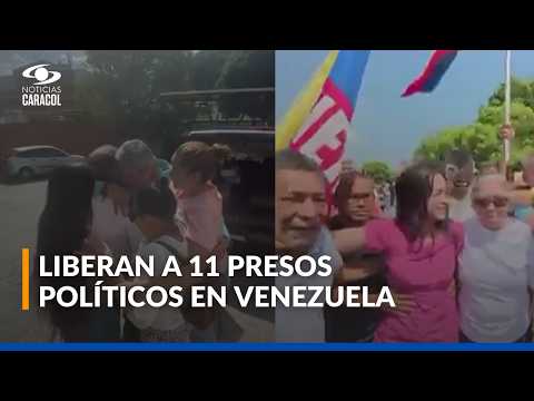 Liberan a once presos políticos en Venezuela: ¿qué está pasando en el país vecino?