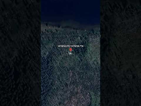 Hiking to a Plane Crash on Google Maps #googleearth #googlemaps