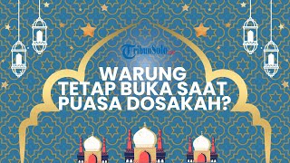 Hukum Pedagang Makanan Berjualan di Siang Hari pada saat Bulan Ramadan, Ini Penjelasan Ustaz