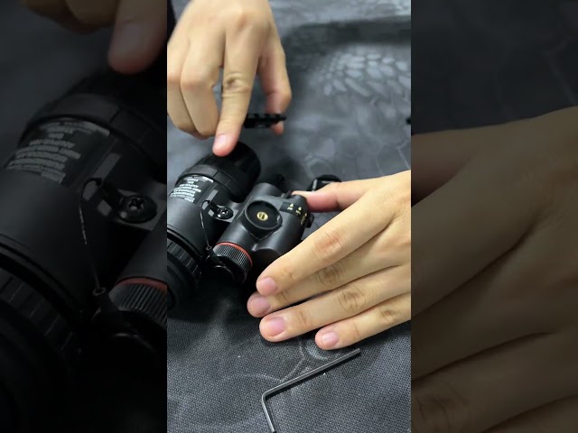 Vídeo relacionado con Jungle Leopard Gafas de visión Nocturna PVS18, Modelo monocular NVG con Montura de plástico, Ideales for Cosplay, Accesorios tácticos de películas y Airsoft.(NVG Mount)