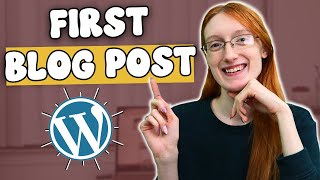 How to WRITE YOUR FIRST BLOG POST using WordPress Gutenberg!