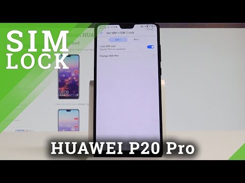 How to Set Up SIM Lock in HUAWEI P20 Pro - PIN Protection |HardReset.Info
