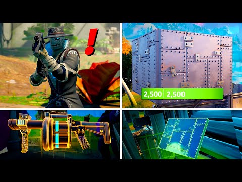 Fortnite Season 8 Update: Boss Wrath, Armoured Wall, & Shockwave Launcher Location! (Gameplay)