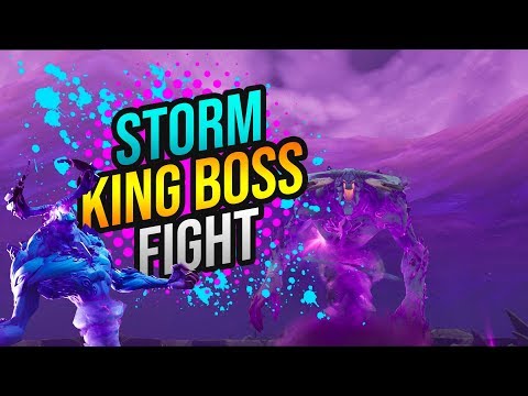 fortnite save the world canny valley story battle royal storm king boss battle - fortnite save the world storm king boss fight