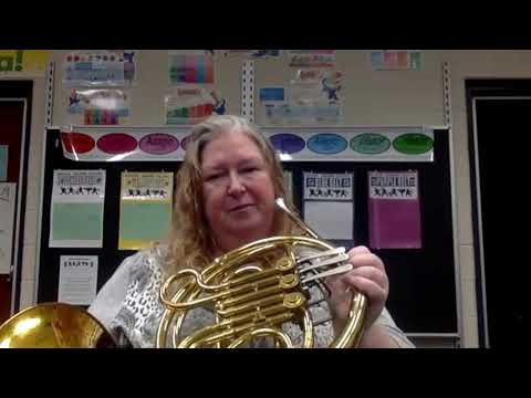 Beginning Band Tunes #1-4 French Horn  Play Along Track