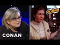 Carrie Fisher Partied All Night With The Rolling Stones CONAN On TBS