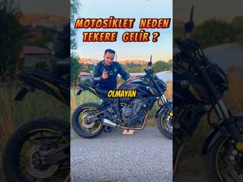 🤔MT-07 Neden Gergin Bir Teker Makinası❓ #yamaha #motovlog #shorts